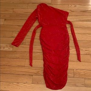 Femme Luxe Red Dress